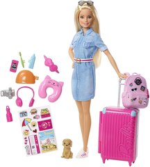 Lelle Barbie ceļotāja Dreamhouse Adventures, FWV25 cena un informācija | Rotaļlietas meitenēm | 220.lv