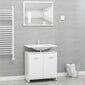 Vannasistabas mēbeļu komplekts, balti glancēts cena un informācija | Vannas istabas mēbeļu komplekti | 220.lv