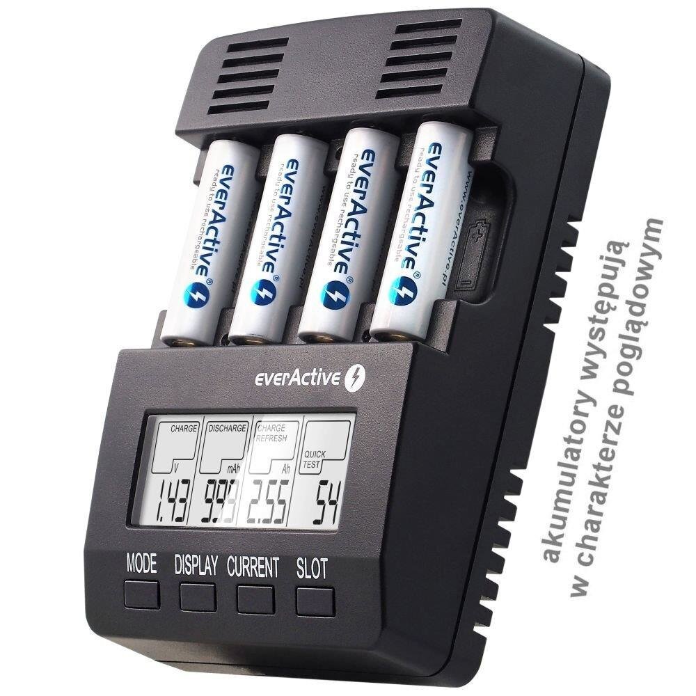 everActive NC3000 bateriju lādētājs цена и информация | Akumulatori, lādētāji un piederumi | 220.lv