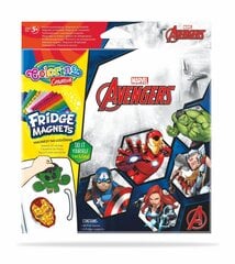 Komplekts Izveidojiet paši savus ledusskapja magnētus, Colorino Creative Marvel Avengers цена и информация | Развивающие игрушки | 220.lv