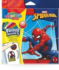 Набор Создайте свои собственные магниты на холодильник, Colorino Creative Marvel Spider-Man цена и информация | Развивающие игрушки | 220.lv