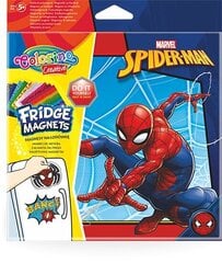 Komplekts Izveidojiet paši savus ledusskapja magnētus, Colorino Creative Marvel Spider-Man цена и информация | Развивающие игрушки | 220.lv