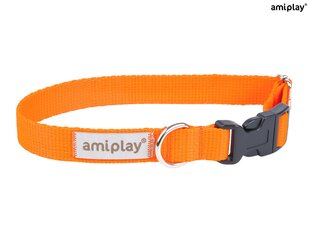 Amiplay regulējama apkakle Samba, L, Orange cena un informācija | Apkakles, siksnas suņiem | 220.lv