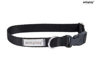 Amiplay regulējama apkakle Samba, XL, Black цена и информация | Ошейники, подтяжки для собак | 220.lv