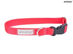 Amiplay regulējama apkakle Samba, XL, Red cena un informācija | Apkakles, siksnas suņiem | 220.lv