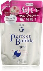 Dušas gēls ar hialuronskābi un ilgstošu dezodorējošu efektu Shiseido Senka Perfect Bubble, pildviela, 350 ml cena un informācija | Dušas želejas, eļļas | 220.lv