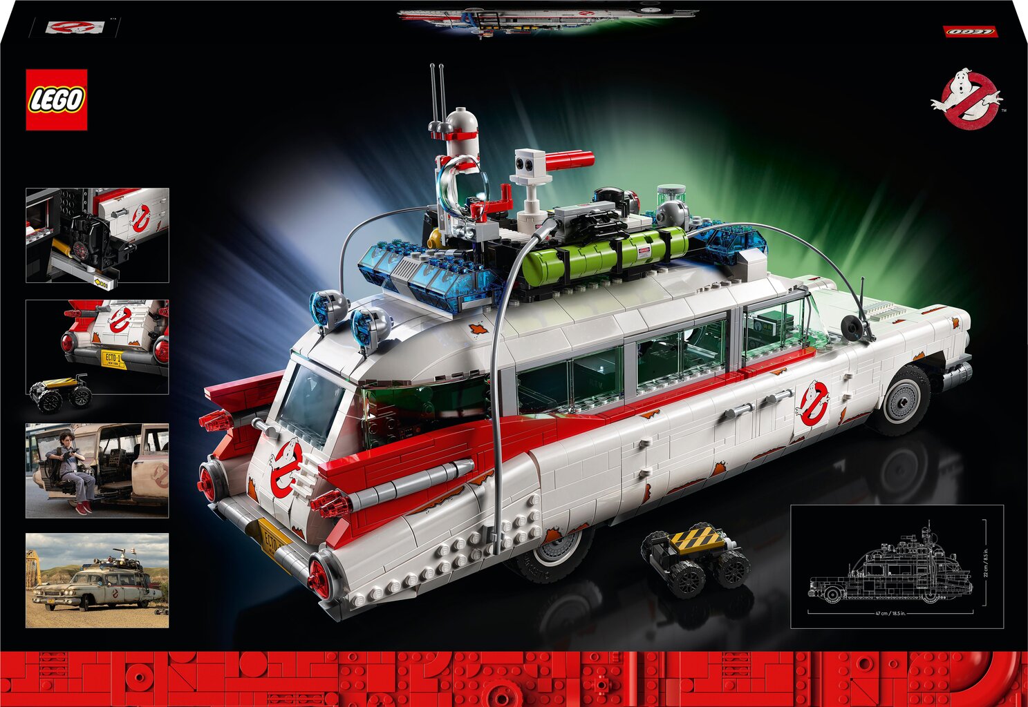 10274 LEGO® Icons Ghostbusters automobilis ECTO-1 cena un informācija | Konstruktori | 220.lv