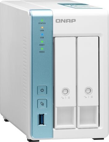 Serveris Qnap TS-231K цена и информация | Serveri | 220.lv