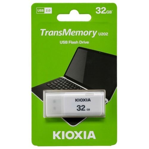 USB zibatmiņa - KIOXIA USB FLASH DRIVE HAYABUSA, 32GB cena un informācija | USB Atmiņas kartes | 220.lv