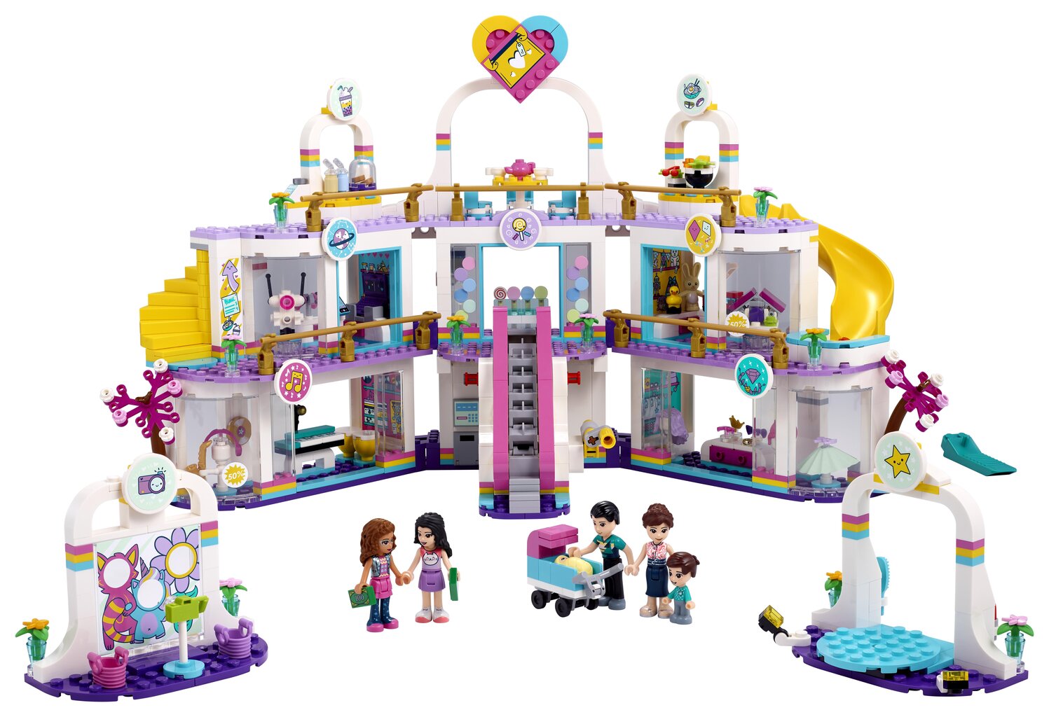 41450 LEGO® Friends Iepirkšanas centrs cena un informācija | Konstruktori | 220.lv