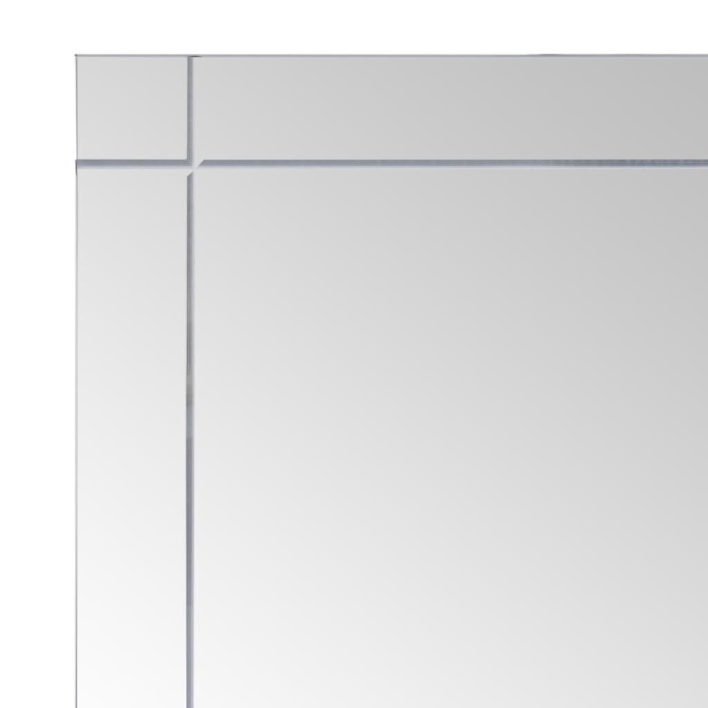 Sienas spogulis, 80x60cm, stikls, cena un informācija | Spoguļi | 220.lv
