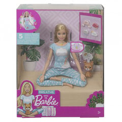 Lelle Barbie ar piederumiem meditācijai Mattel Barbie Wellness „Breath With Me“, GNK01 цена и информация | Игрушки для девочек | 220.lv