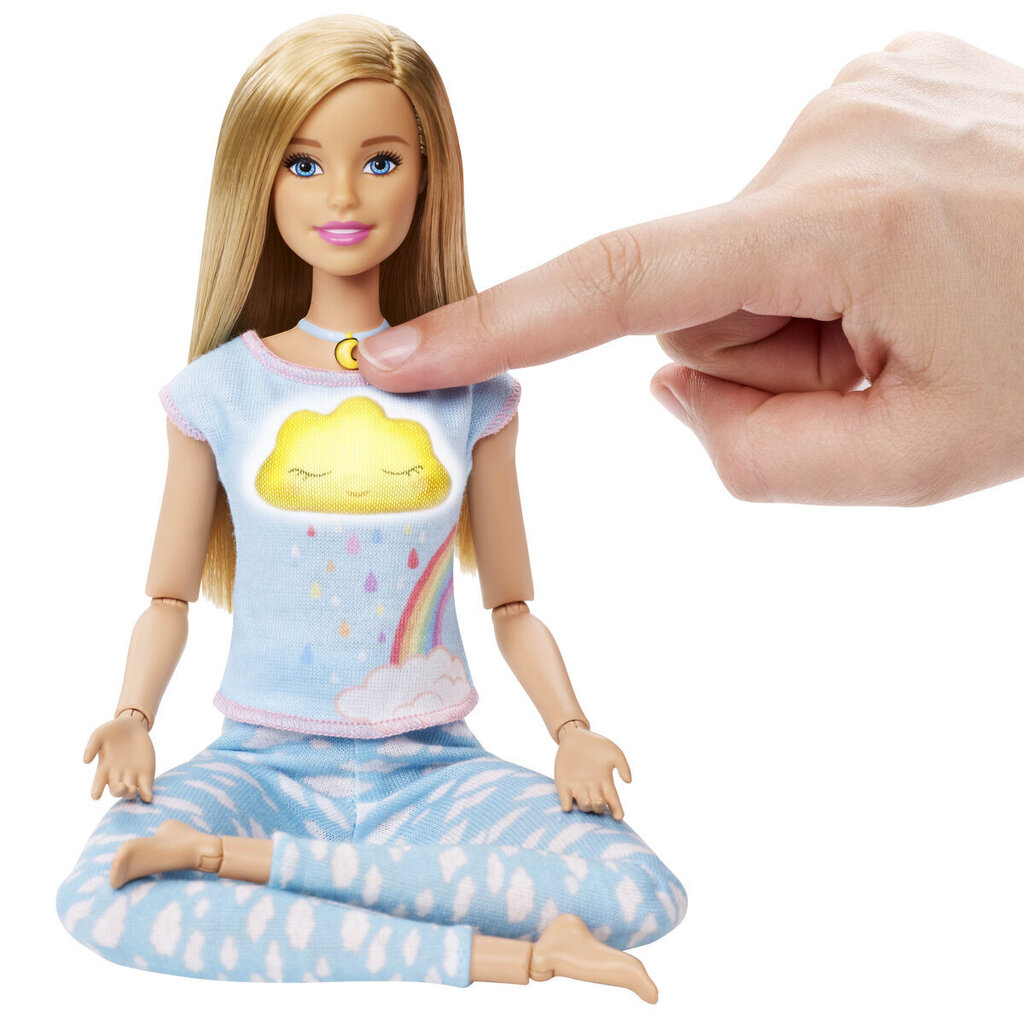 Lelle Barbie ar piederumiem meditācijai Mattel Barbie Wellness „Breath With Me“, GNK01 цена и информация | Rotaļlietas meitenēm | 220.lv