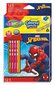 Krāsainie zīmuļi ar asinātāju Colorino Marvel Spider-Man, trijstūra, 12 gab./ 13 krāsas цена и информация | Modelēšanas un zīmēšanas piederumi | 220.lv