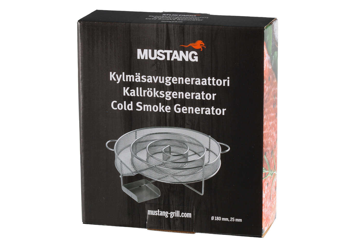 Aukstās kūpināšanas ģenerators Mustang, 23x8 cm cena un informācija | Kūpinātavas, piederumi | 220.lv