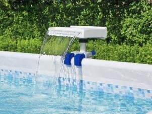 Водопад для бассейна с LED подсветкой Bestway Flowclear цена и информация | Аксессуары для бассейнов | 220.lv