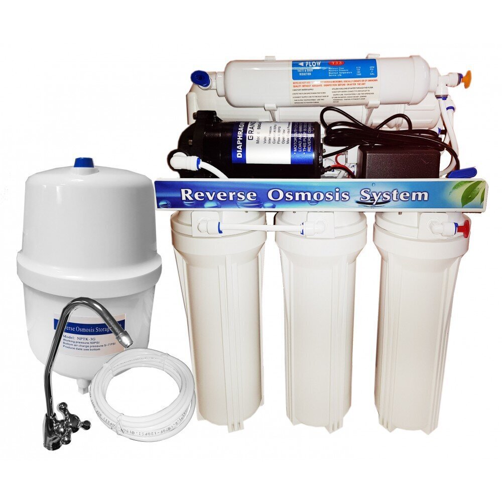 Ūdens attīrīšanas sistēma RO50-A1 цена и информация | Ūdens attīrīšanas sistēmas un filtri | 220.lv