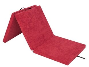 Salokams matracis Hobbygarden Ben L, 180x65 cm, sarkans cena un informācija | Matrači | 220.lv