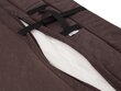 Salokāms matracis Hobbygarden Ben XL, 195x80 cm, tumši brūns cena un informācija | Matrači | 220.lv