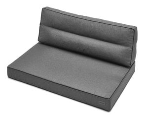 Набор подушек для поддонов Karol 1+1, 120 см, серый цена и информация | Подушки, наволочки, чехлы | 220.lv