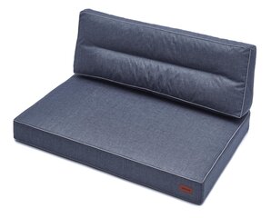Набор подушек для поддонов Karol 1+1, 120 см, синий цена и информация | Подушки, наволочки, чехлы | 220.lv