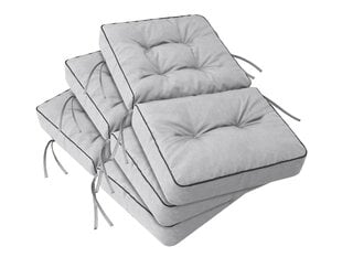 Набор из 3 подушек для качелей Hobbygarden Venus 150 см, светло-серый цена и информация | Подушки, наволочки, чехлы | 220.lv