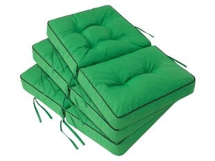 Набор из 3 подушек для качелей Hobbygarden Venus 150 см, зеленый цена и информация | Подушки, наволочки, чехлы | 220.lv
