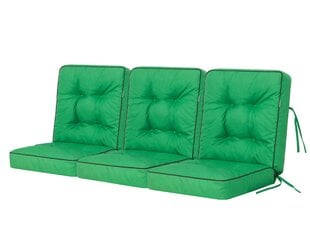 Набор из 3 подушек для качелей Hobbygarden Venus 150 см, зеленый цена и информация | Подушки, наволочки, чехлы | 220.lv