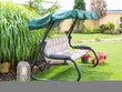 3 spilvenu komplekts šūpolēm Hobbygarden Venus 180 cm, smilškrāsas cena un informācija | Krēslu paliktņi | 220.lv