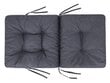 3 spilvenu komplekts šūpolēm Hobbygarden Venus 180 cm, tumši pelēks цена и информация | Krēslu paliktņi | 220.lv