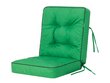 3 spilvenu komplekts šūpolēm Hobbygarden Venus 180 cm, zaļš cena un informācija | Krēslu paliktņi | 220.lv