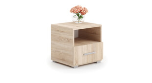 Ночная тумбочка ADRK Furniture Emi 11, цвет дуба цена и информация | Прикроватные тумбочки | 220.lv