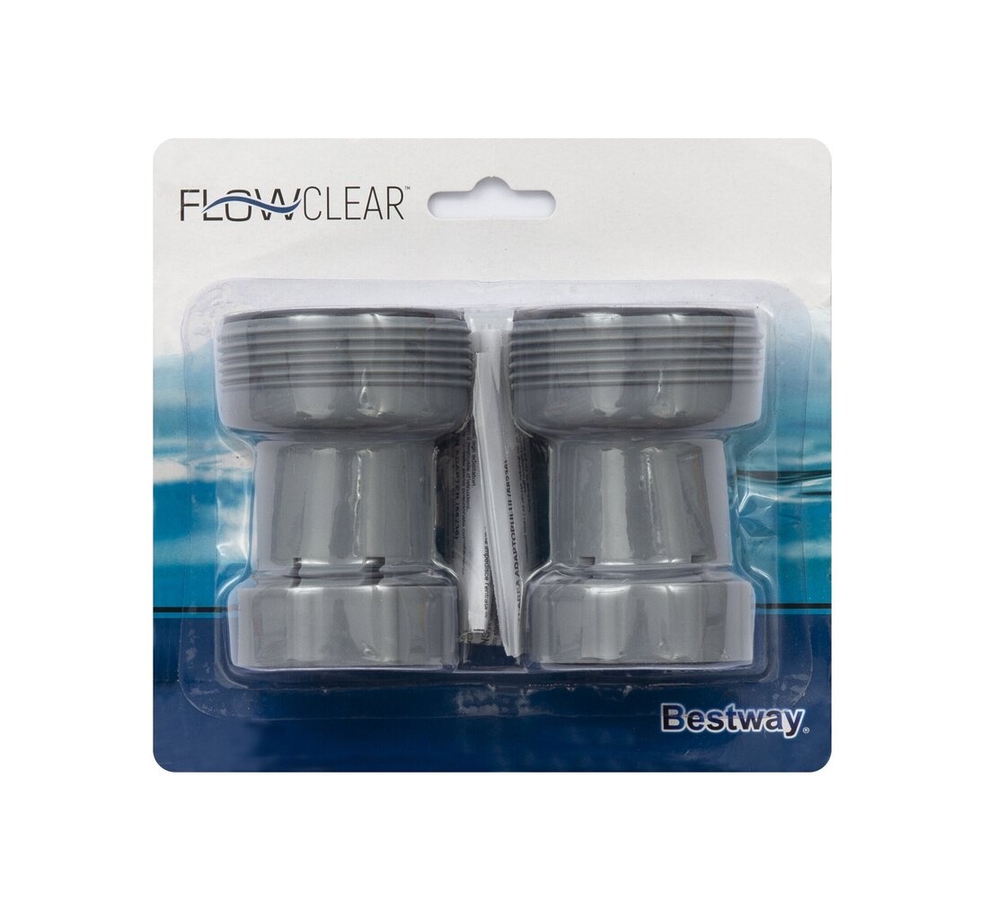 Baseina filtru adapteri Bestway 38/32 mm, 2 gab. cena un informācija | Baseina filtri | 220.lv