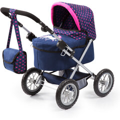 Кукольная коляска Bayer Trendy, темно-синяя цена и информация | Игрушки для девочек | 220.lv