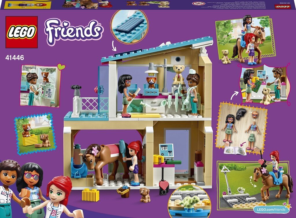 41446 LEGO® Friends Veterinārā klīnika cena un informācija | Konstruktori | 220.lv