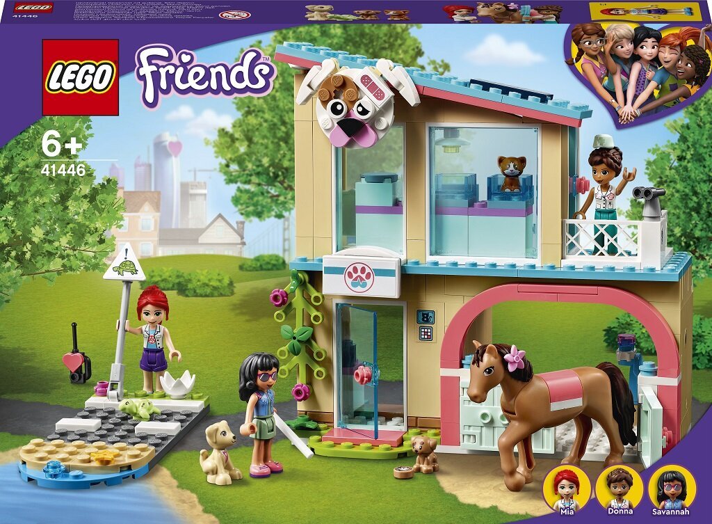 41446 LEGO® Friends Veterinārā klīnika cena un informācija | Konstruktori | 220.lv