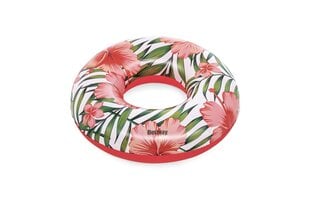Надувной круг Bestway Tropical Palms, 106 см цена и информация | Надувные и пляжные товары | 220.lv