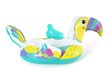 Piepūšamais plosts Bestway Toucan Pool Day Ride-On, 157x97 cm cena un informācija | Piepūšamās rotaļlietas un pludmales preces | 220.lv