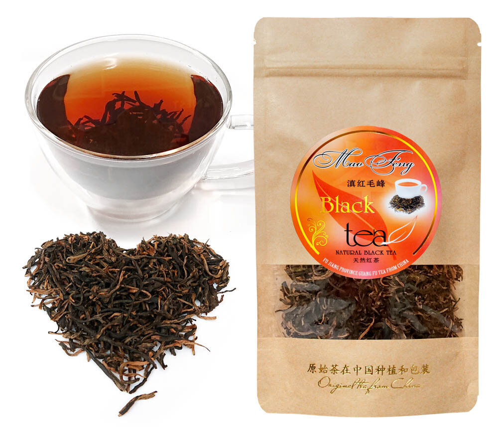 MAO FENG Black tea - Elitāra Ķīnas Imperatora melnā tēja ar tipšiem, 50g cena un informācija | Tēja | 220.lv