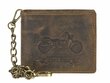 Ādas maks vīriešiem GreenBurry Vintage 1796 -Bike-25 cena un informācija | Vīriešu maki, karšu maki | 220.lv