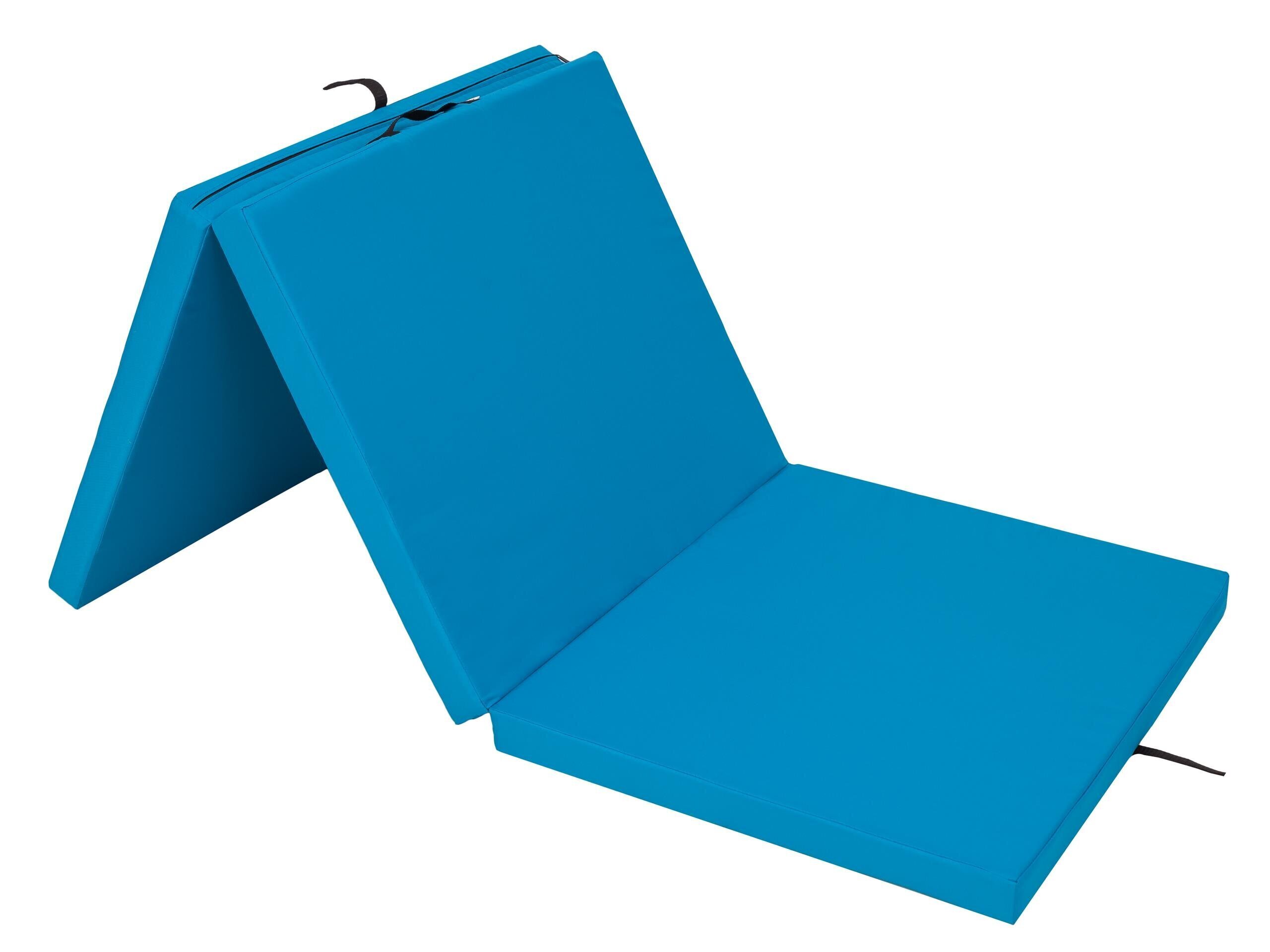 Salokāms matracis Hobbygarden Alex XL, 80x195 cm, zils cena | 220.lv