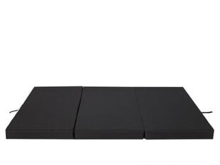 Salokāms matracis Hobbygarden Alex XXXL, 120x200 cm, melns cena un informācija | Matrači | 220.lv