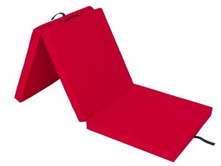 Salokāms matracis Hobbygarden Alex L, 60x180 cm, sarkans cena un informācija | Matrači | 220.lv