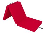 Salokāms matracis Hobbygarden Alex L, 60x180 cm, sarkans