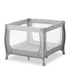 Hauck кроватка - манеж Sleep N Play SQ Nordic, grey цена и информация | Манежи для детей | 220.lv