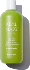 Matu šampūns Rated Green Real Mary Exfoliating, 400 ml cena un informācija | Šampūni | 220.lv