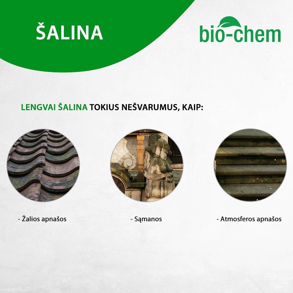 Akmens un fasāžu tīrīšanas līdzekis Bio-Chem 1000 ml цена и информация | Tīrīšanas līdzekļi | 220.lv