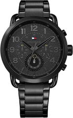 Tommy Hilfiger мужские часы briggs 1791423, черные цена и информация | Мужские часы | 220.lv