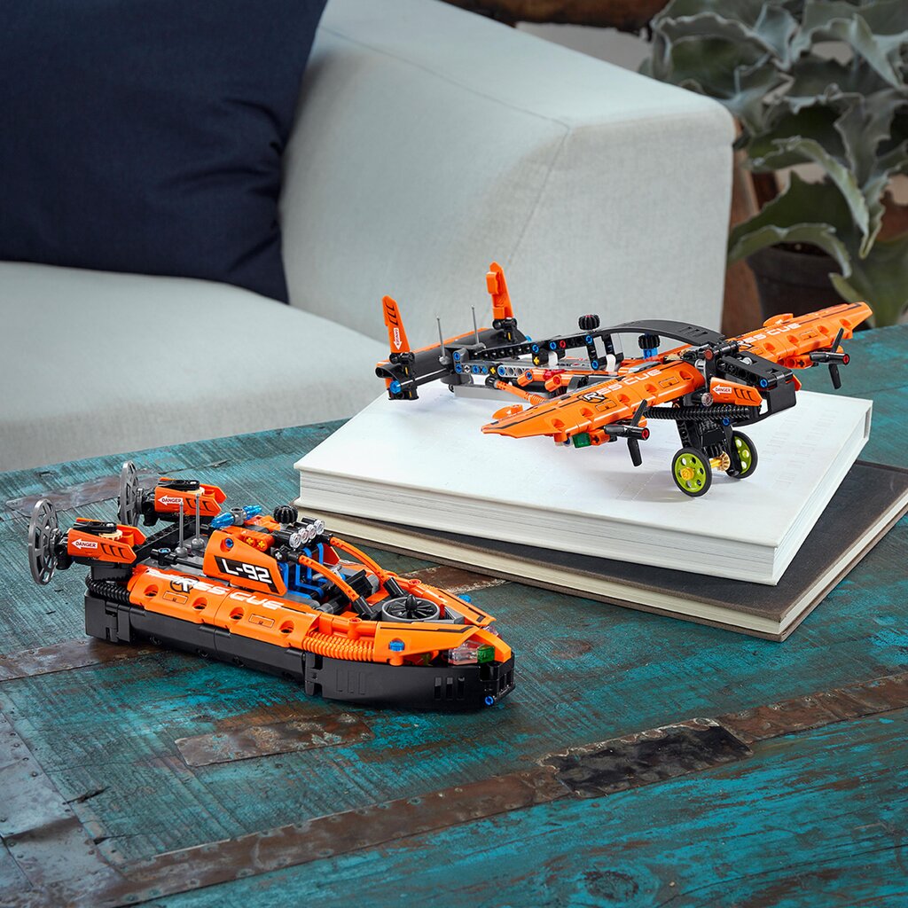 42120 LEGO® Technic Glābšanas transportlīdzeklis ar gaisa spilvenu cena un informācija | Konstruktori | 220.lv