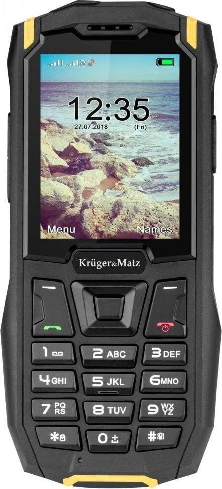 Kruger & Matz Iron 2, Black cena un informācija | Mobilie telefoni | 220.lv